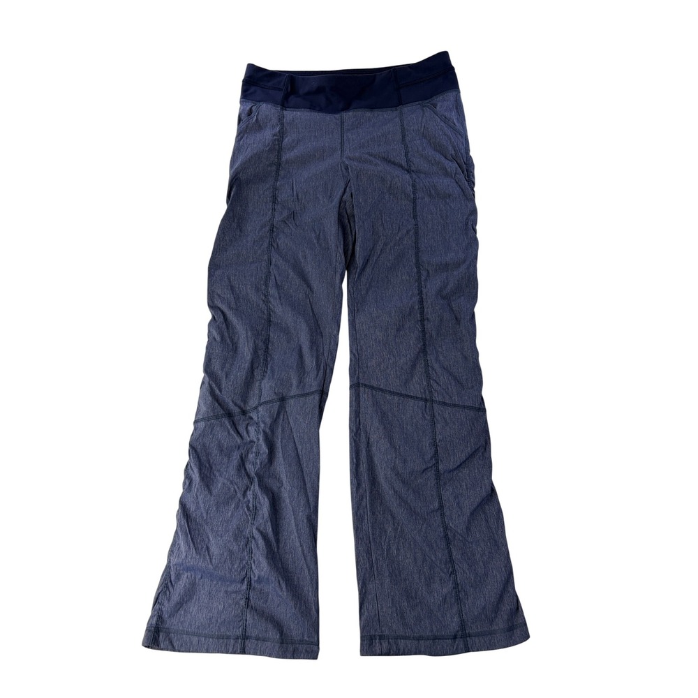 Lucy Court Trouser Pants Medium Blue Sport Casual Pull On Athleisure 503955